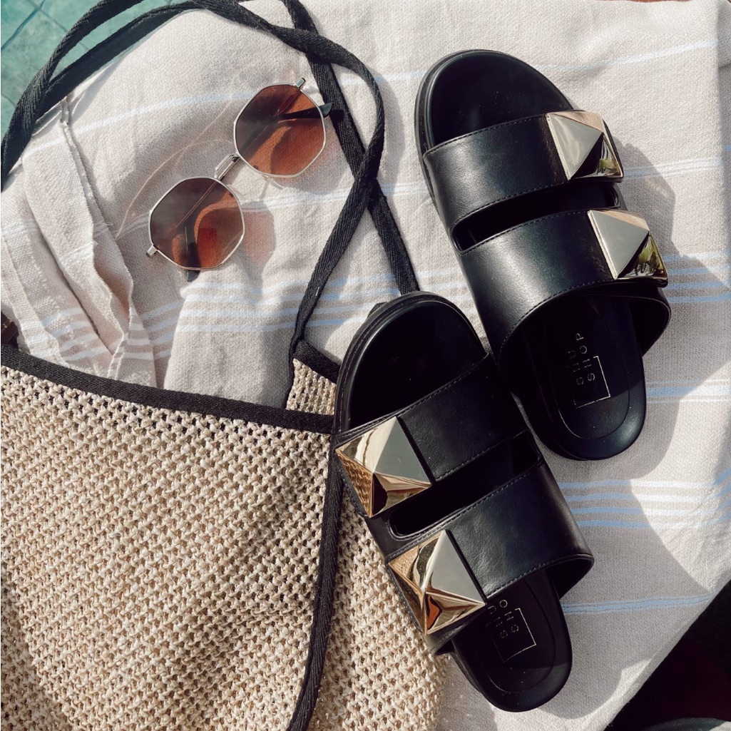 Black And Gold Slides